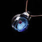 Cosmic Galaxy Glass Pendant Necklace