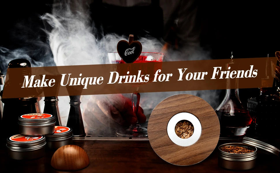 Cocktails Smoker Set