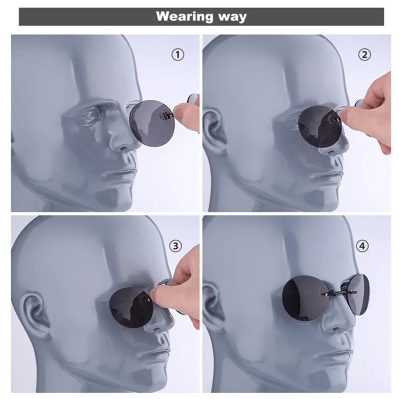 Clip On Glasses, Matrix Style