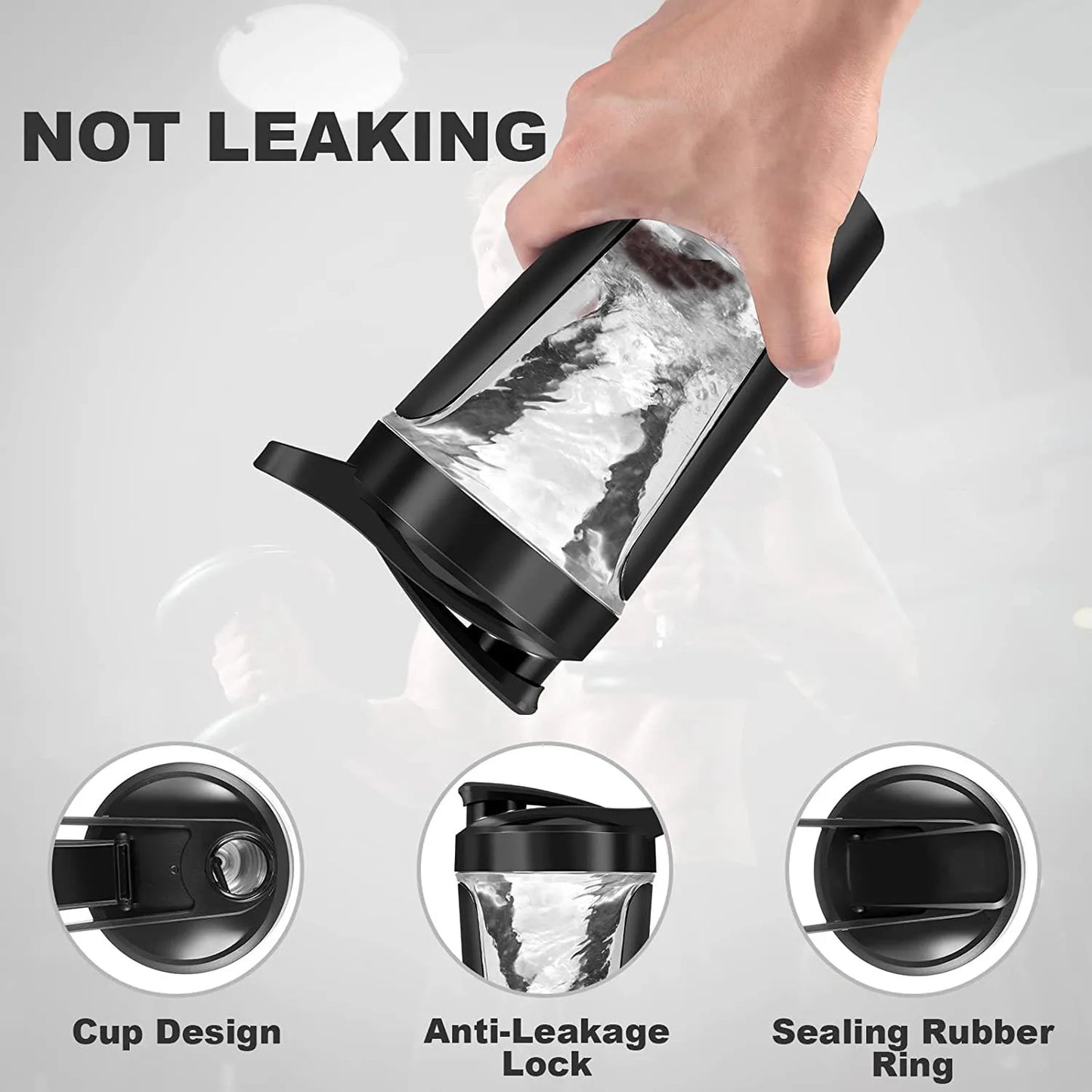 VortexMix Shaker Bottle