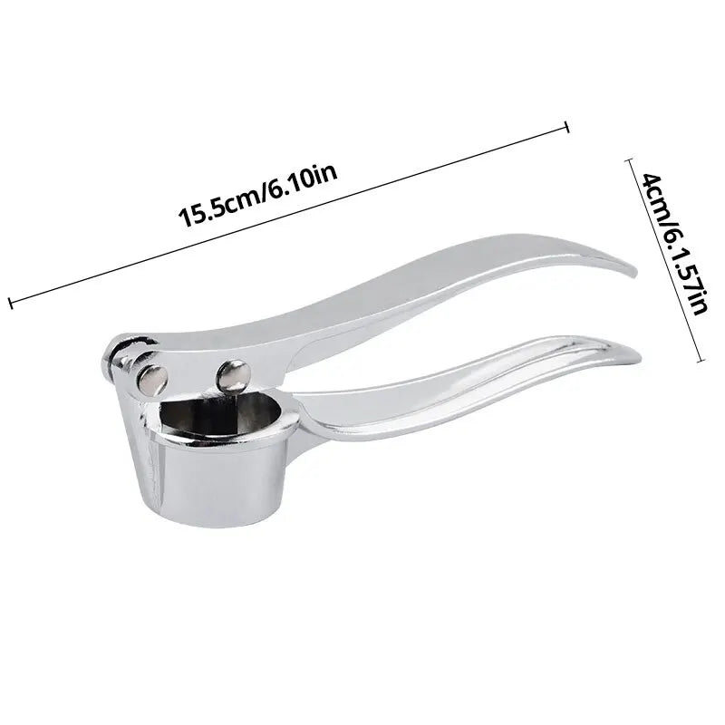 Stainless Garlic Crusher