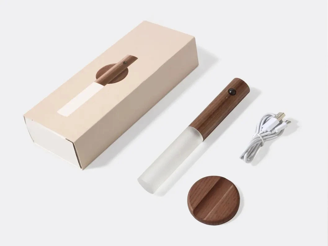 GlowSense 2024: Detachable Motion Sensor LED Night Light