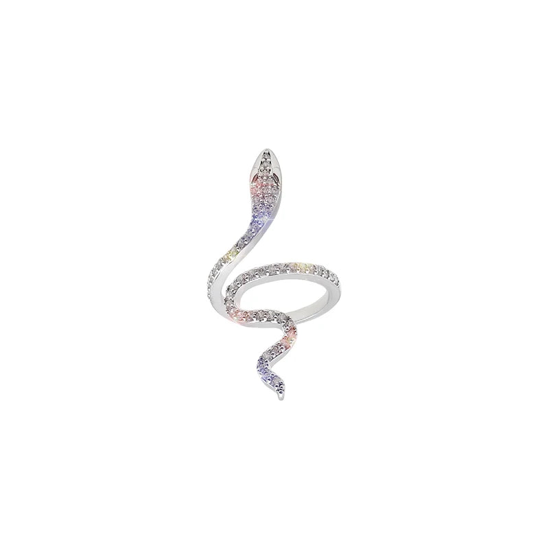Sparkling Snake Ring-Adjustable