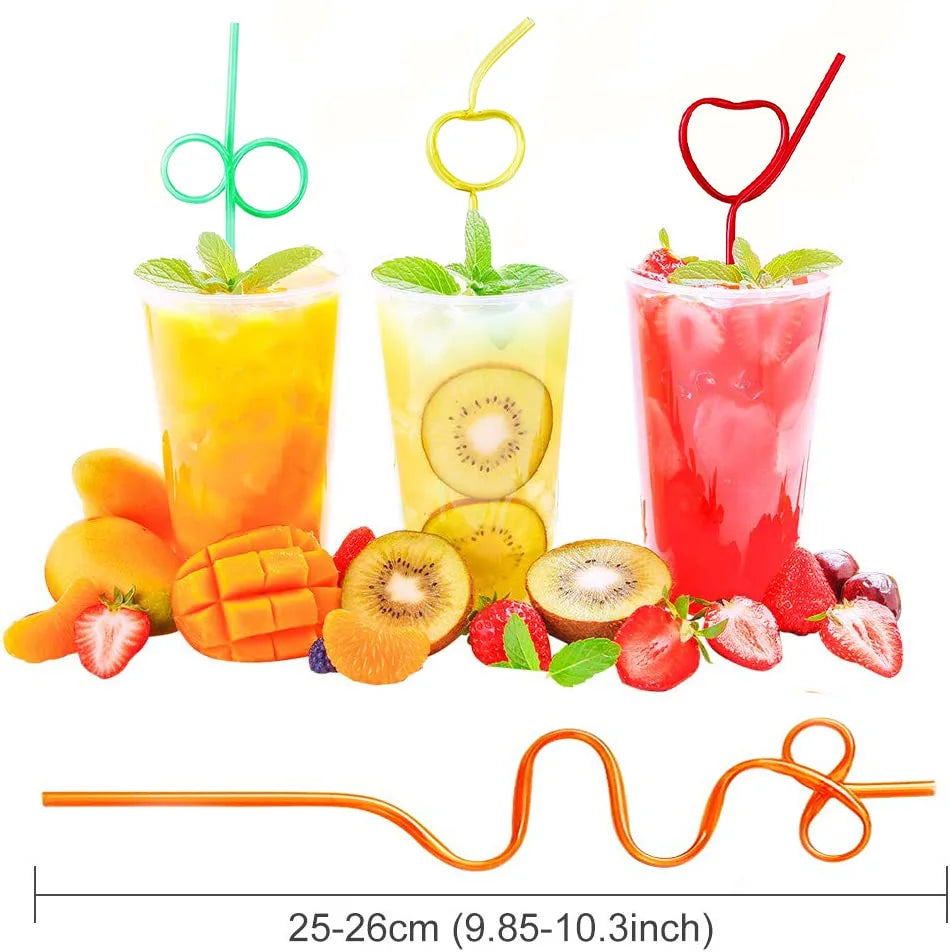 Crazy Kids Drinking Straws