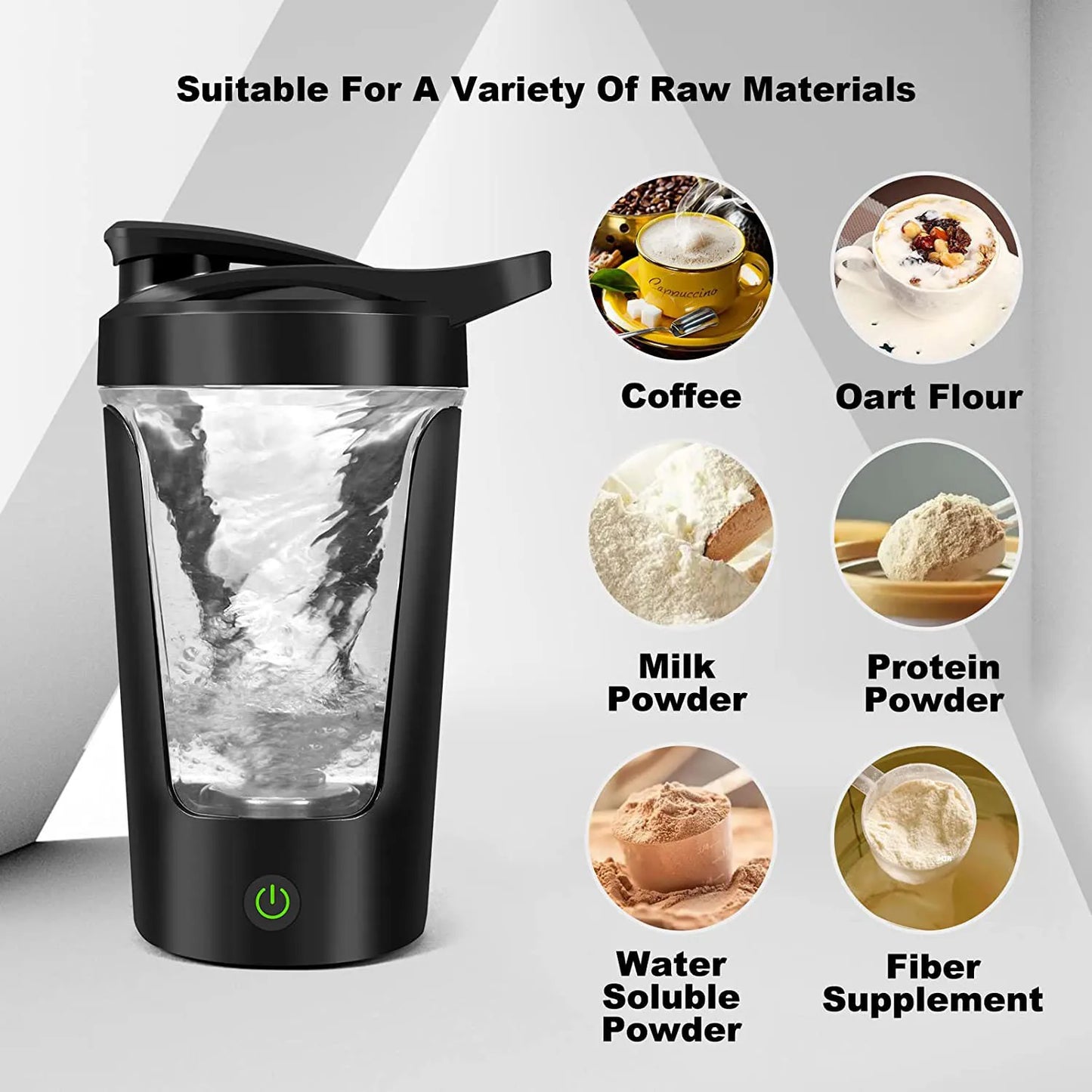 VortexMix Shaker Bottle