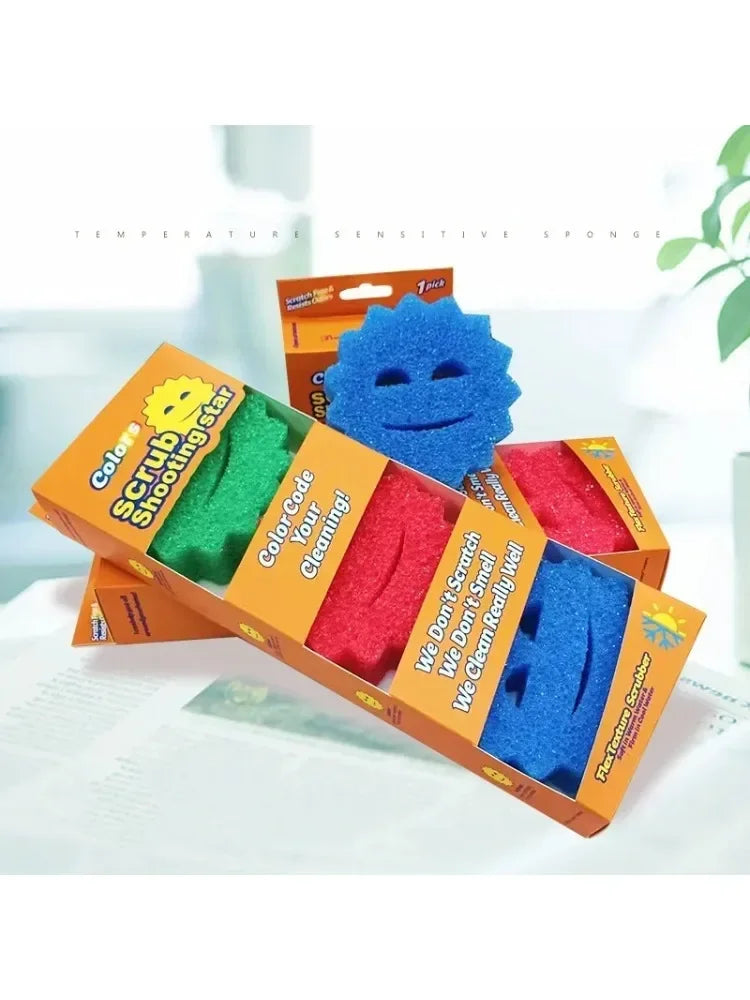 ScrubBuddy: The Smart, Reusable Cleaning Sponge for Every Job