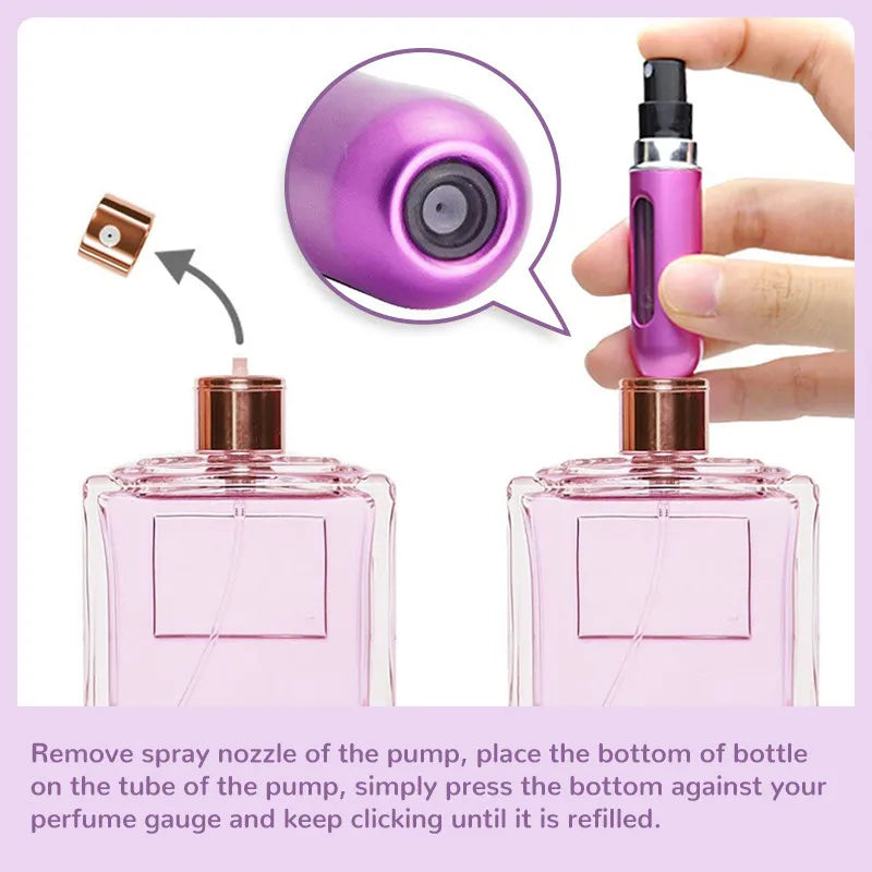 Refillable Perfume Canister