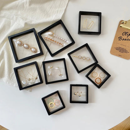 3D Floating Picture Frame Jewelry Display Case – Perfect for Showcasing and Protecting Your Treasures