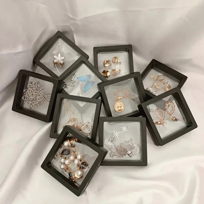 3D Floating Picture Frame Jewelry Display Case – Perfect for Showcasing and Protecting Your Treasures