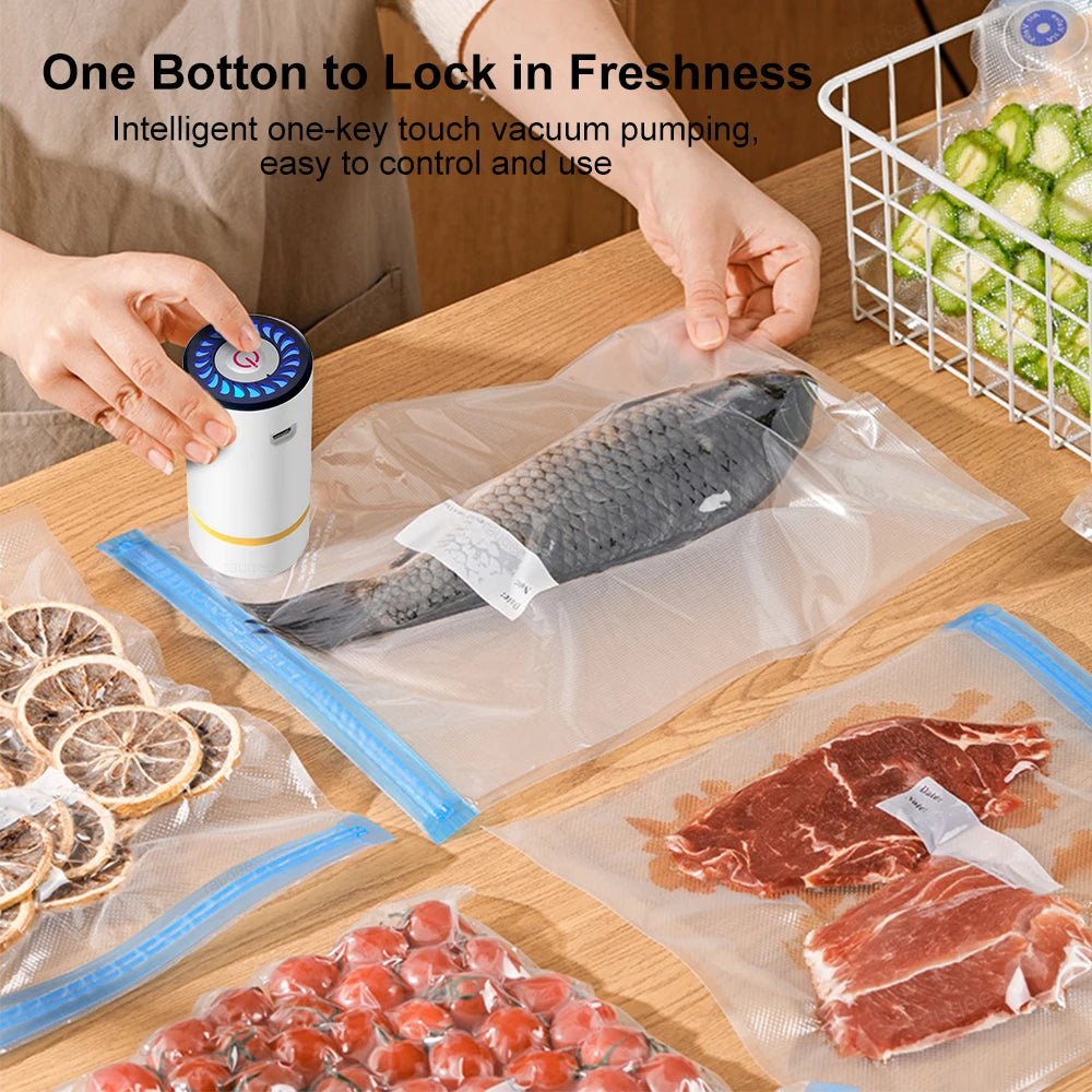 SwiftSeal – Rechargeable Handheld Vacuum Sealer