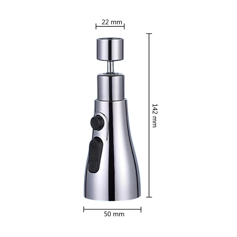 AquaFlow 360° Tap/Faucet Extender Aerator