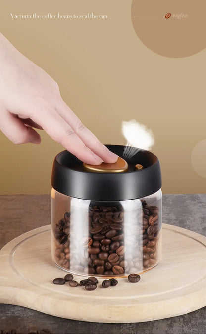 Vacuum Sealed Coffee Canister