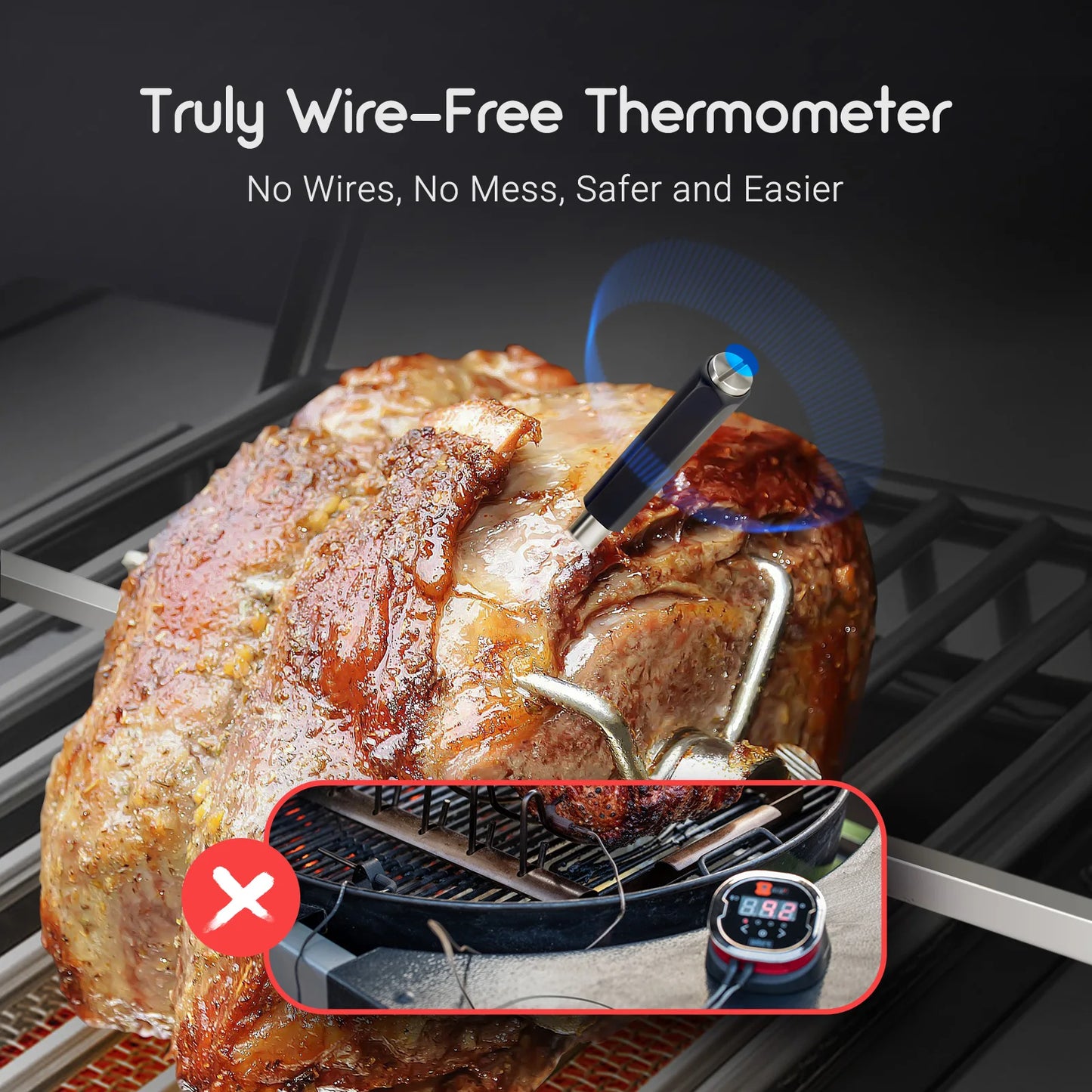 Wireless Meat Food Thermometer