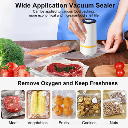SwiftSeal – Rechargeable Handheld Vacuum Sealer