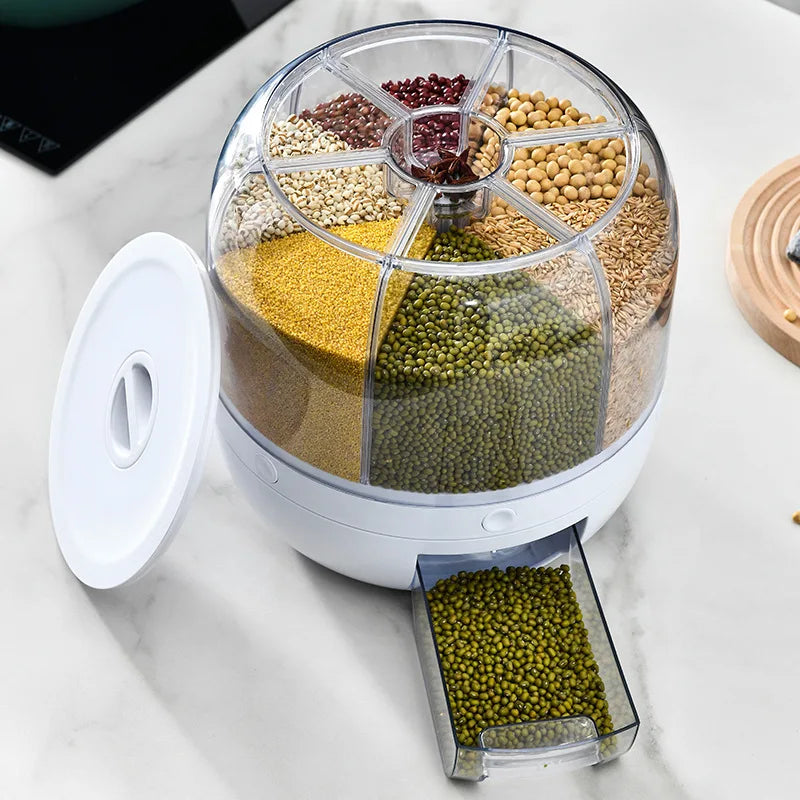 360 Rotating Rice Dispenser