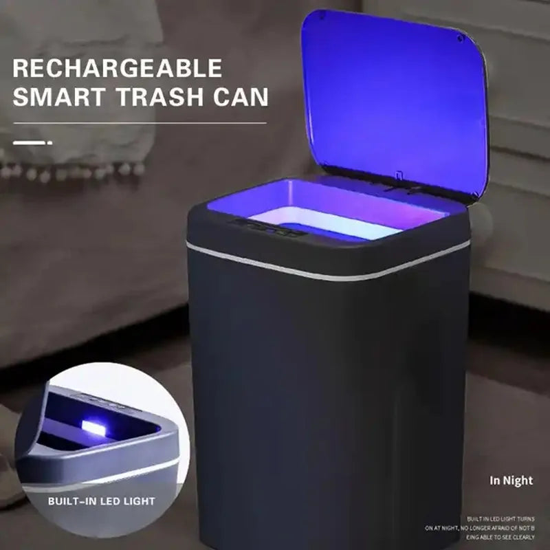 16L Touchless Trash Can