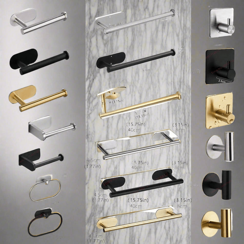 Adhesive Bathroom Hardware Accessories