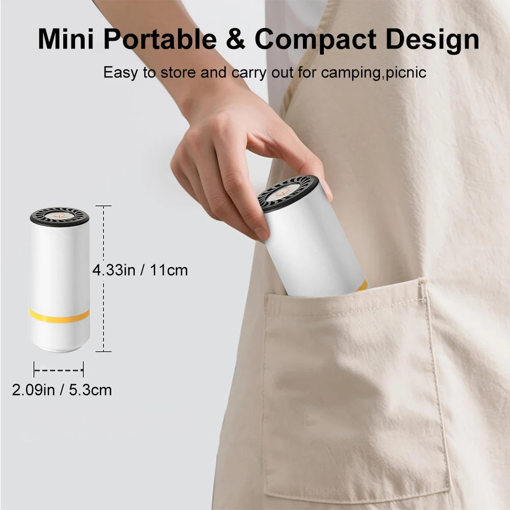 SwiftSeal – Rechargeable Handheld Vacuum Sealer