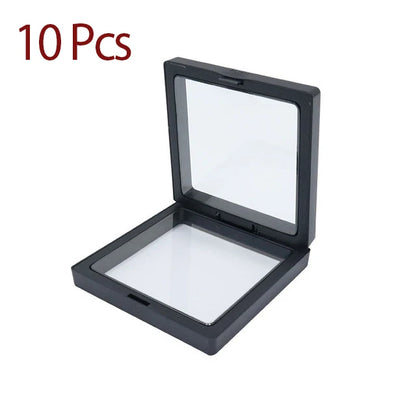 3D Floating Picture Frame Jewelry Display Case – Perfect for Showcasing and Protecting Your Treasures