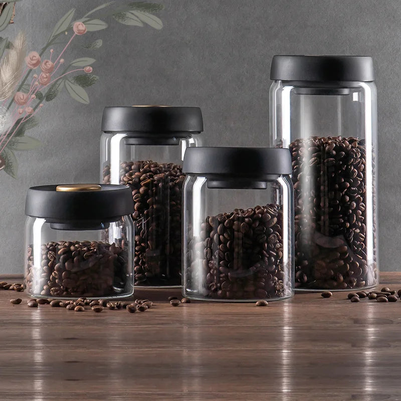 Vacuum Sealed Coffee Canister