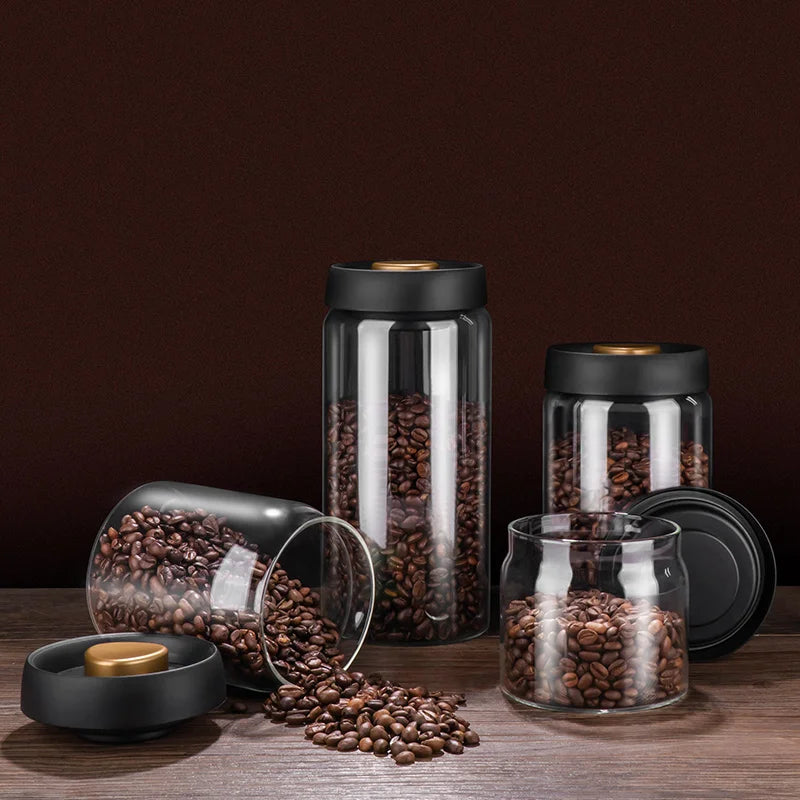 Vacuum Sealed Coffee Canister