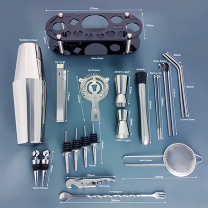 SwiftMix Pro Cocktail Set (22-Piece)