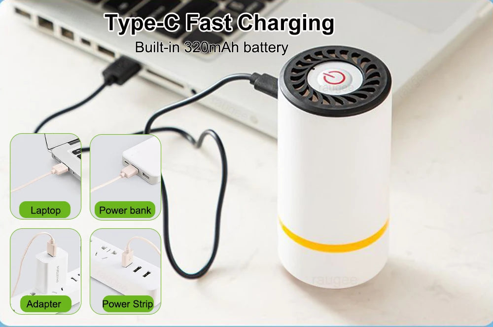 SwiftSeal – Rechargeable Handheld Vacuum Sealer