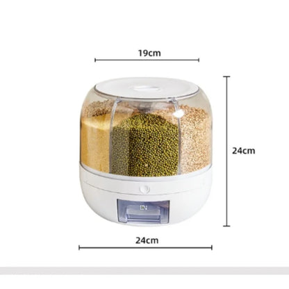 360 Rotating Rice Dispenser