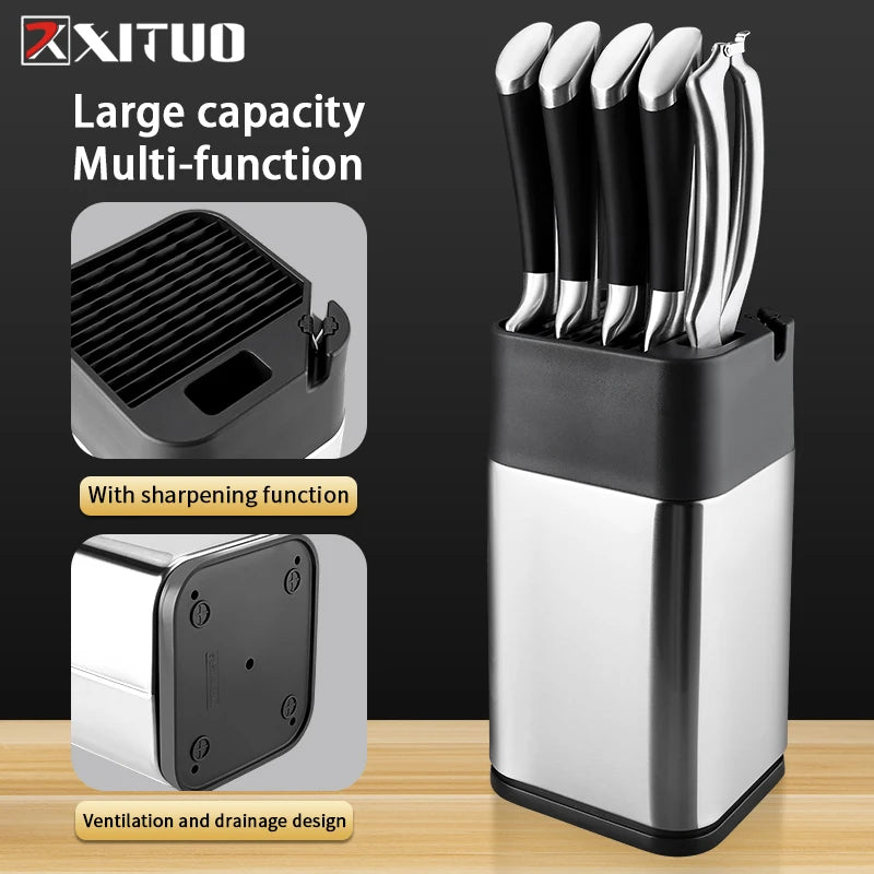 SharpGuard Stainless Steel Knife Holder