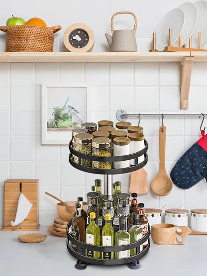 360°Rotation Spice Rack