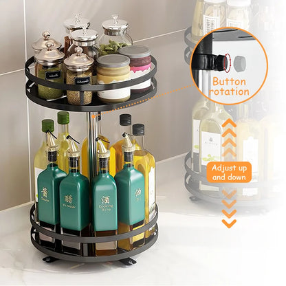 360°Rotation Spice Rack